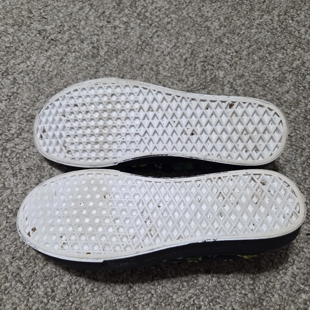 Vans Era U-Color Black‎ Floral MENS Size 12 Skate Shoes - Picture 14 of 14